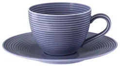 Beat Kaffeeobertasse 0,26 l mit Relief Fliederblau