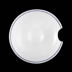 Compact Deckel zur Zuckerdose 6 Personen Blaurand