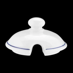 Compact Deckel zur Zuckerdose 6 Personen Blaurand