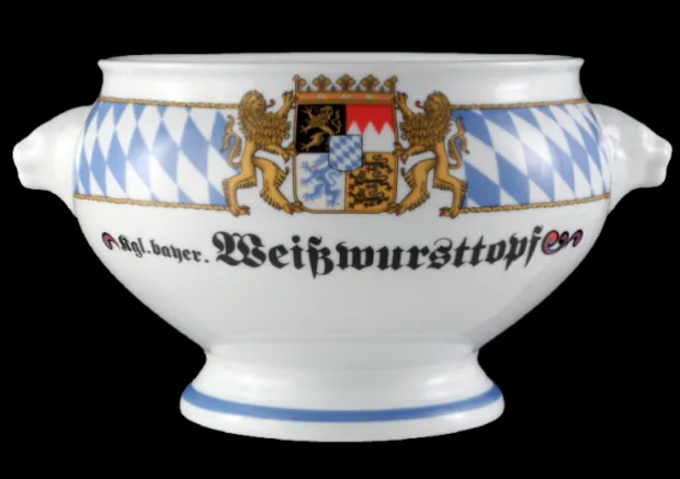 Compact Löwenkopfterrine ohne Deckel 2,10 l Bayern