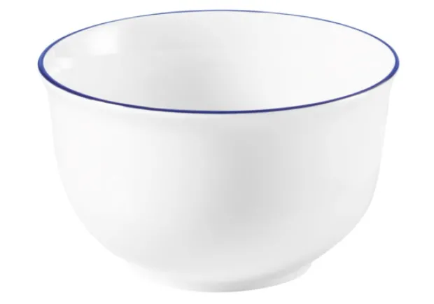 Compact Müslischale 12,5 cm Blaurand