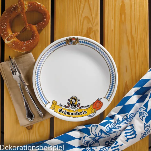Compact Speiseteller "Schmankerl" 27 cm Bayern