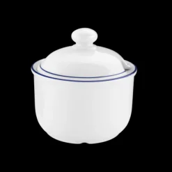Compact Zuckerdose 6 Personen Blaurand