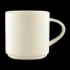 Diamant Milchkaffeetasse cream