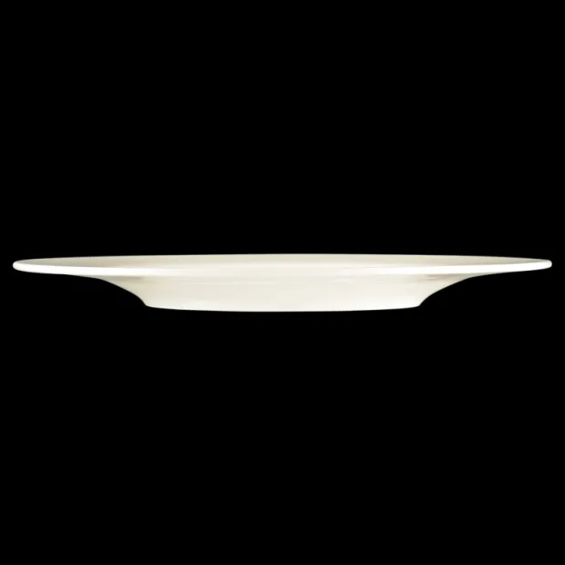 Diamant Teller flach 22,5 cm cream