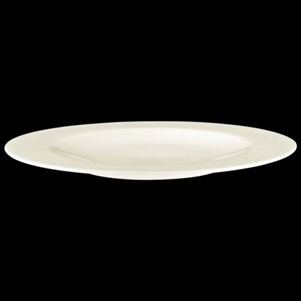 Diamant Teller flach 22,5 cm cream