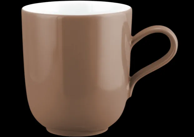 Liberty Becher mit Henkel 0,40 l Pure Colors cocoa brown