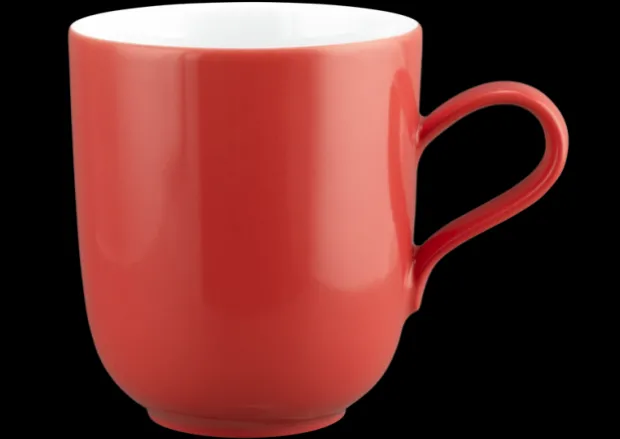 Liberty Becher mit Henkel 0,40 l Pure Colors flamingo red