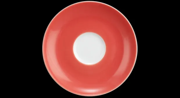 Liberty Espressountertasse 12 cm Pure Colors flamingo red