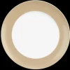 Liberty Frühstücksteller rund 22,5 cm Fahne Pure Colors dusty beige