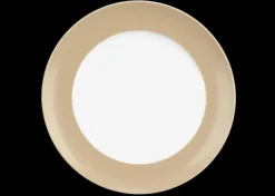 Liberty Frühstücksteller rund 22,5 cm Fahne Pure Colors dusty beige