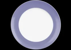 Liberty Frühstücksteller rund 22,5 cm Fahne Pure Colors grape purple