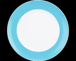 Liberty Frühstücksteller rund 22,5 cm Fahne Pure Colors lagoon blue