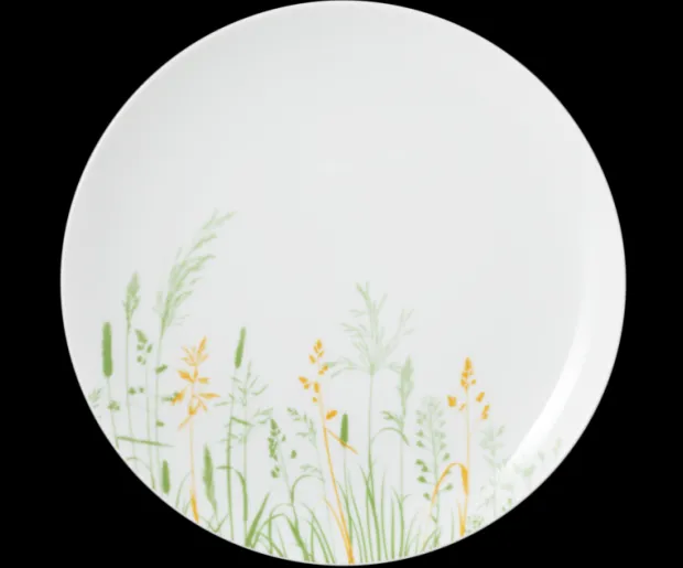 Liberty Frühstücksteller rund 22,5 cm Meadow Grasses green