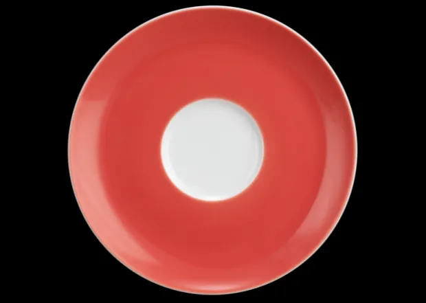 Liberty Kombi-Untertasse groß 16,5 cm Pure Colors flamingo red