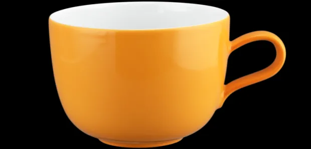 Liberty Milchkaffeeobertasse 0,38 l Pure Colors mango orange