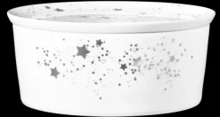 Liberty Schale rund 5298 mit Deckel 21x9 cm Silver Stars