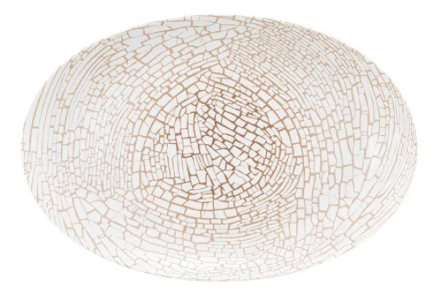 Liberty Servierplatte oval 31,5x21 cm Krakelee