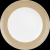 Liberty Speiseteller rund 27 cm Fahne Pure Colors dusty beige