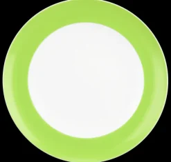 Liberty Speiseteller rund 27 cm Fahne Pure Colors lime green