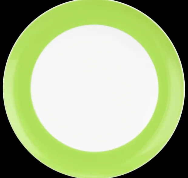 Liberty Speiseteller rund 27 cm Fahne Pure Colors lime green