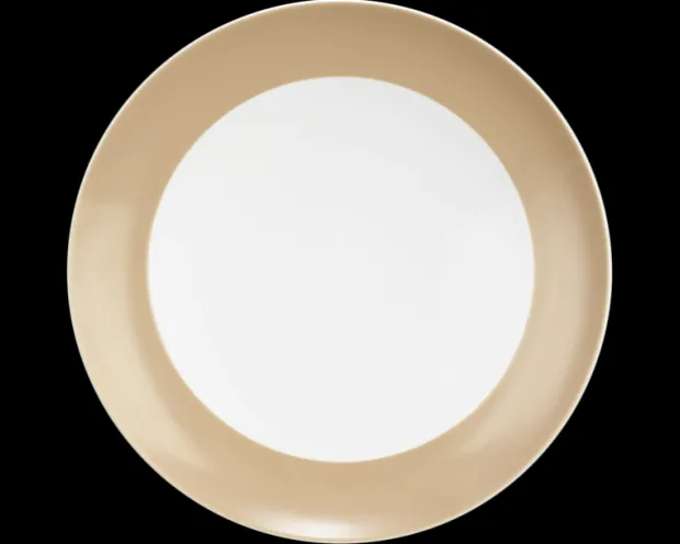 Liberty Suppenteller rund 23,5 cm Fahne Pure Colors dusty beige