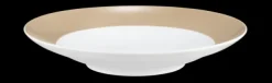 Liberty Suppenteller rund 23,5 cm Fahne Pure Colors dusty beige