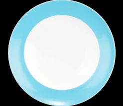 Liberty Suppenteller rund 23,5 cm Fahne Pure Colors lagoon blue