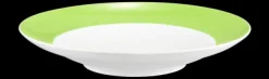 Liberty Suppenteller rund 23,5 cm Fahne Pure Colors lime green