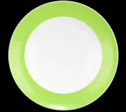 Liberty Suppenteller rund 23,5 cm Fahne Pure Colors lime green