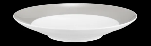Liberty Suppenteller rund 23,5 cm Fahne Pure Colors new grey