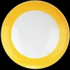 Liberty Suppenteller rund 23,5 cm Fahne Pure Colors yellow glow