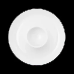 Lido Eierbecher mit Ablage Black Line