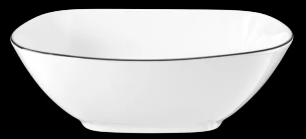 Lido Schüssel eckig 20 cm Black Line