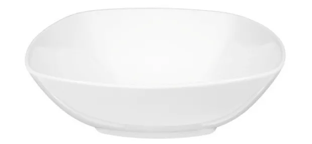 Lido Schüssel eckig 20 cm weiß