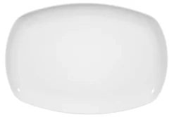 Lido Servierplatte eckig 31x21cm weiss uni
