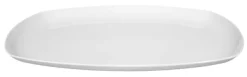 Lido Servierplatte eckig 31x21cm weiss uni