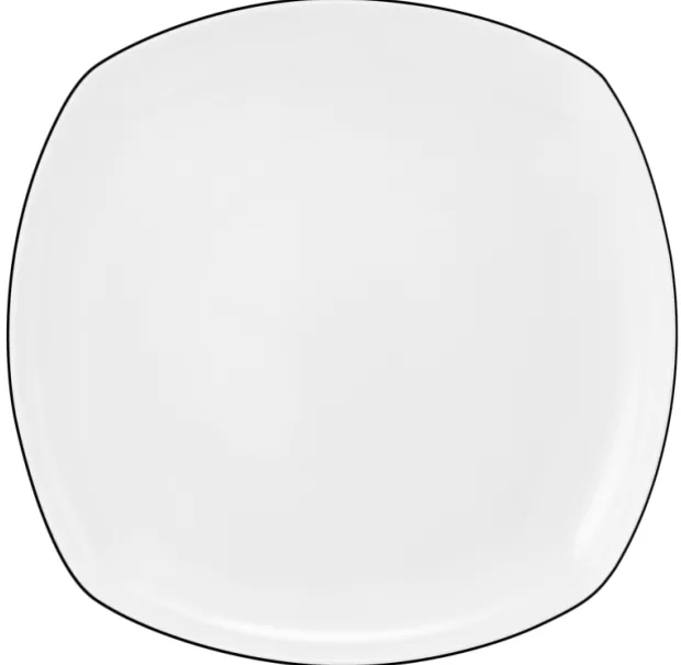 Lido Speiseteller eckig 26 cm Black Line