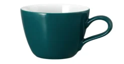 Life Kaffeeobertasse 0,24 l Fashion trendy petrol