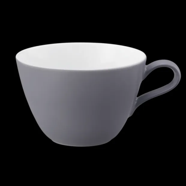 Life Milchkaffeeobertasse 0,37 l Fashion elegant grey