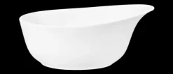 Life Müslischale mit Griff 0,45 l weiss uni