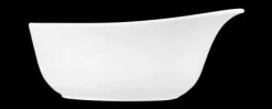Life Müslischale mit Griff 0,45 l weiss uni