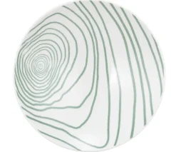 Life Pasta-/Suppenteller 23 cm Nature Jahresringe grün