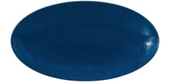 Life Servierplatte oval 33x18 cm Fashion Classic Blue