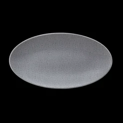 Life Servierplatte oval 33x18 cm Fashion Elegant Grey