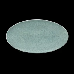 Life Servierplatte oval 33x18 cm Fashion Green Chic