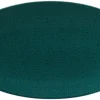 Life Servierplatte oval 33x18 cm Fashion Trendy Petrol