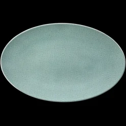 Life Servierplatte oval 40x26 cm Fashion Green Chic
