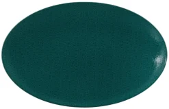 Life Servierplatte oval 40x26 cm Fashion Trendy Petrol
