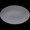 Life Servierplatte oval 40x26 cm Fashion Elegant Grey